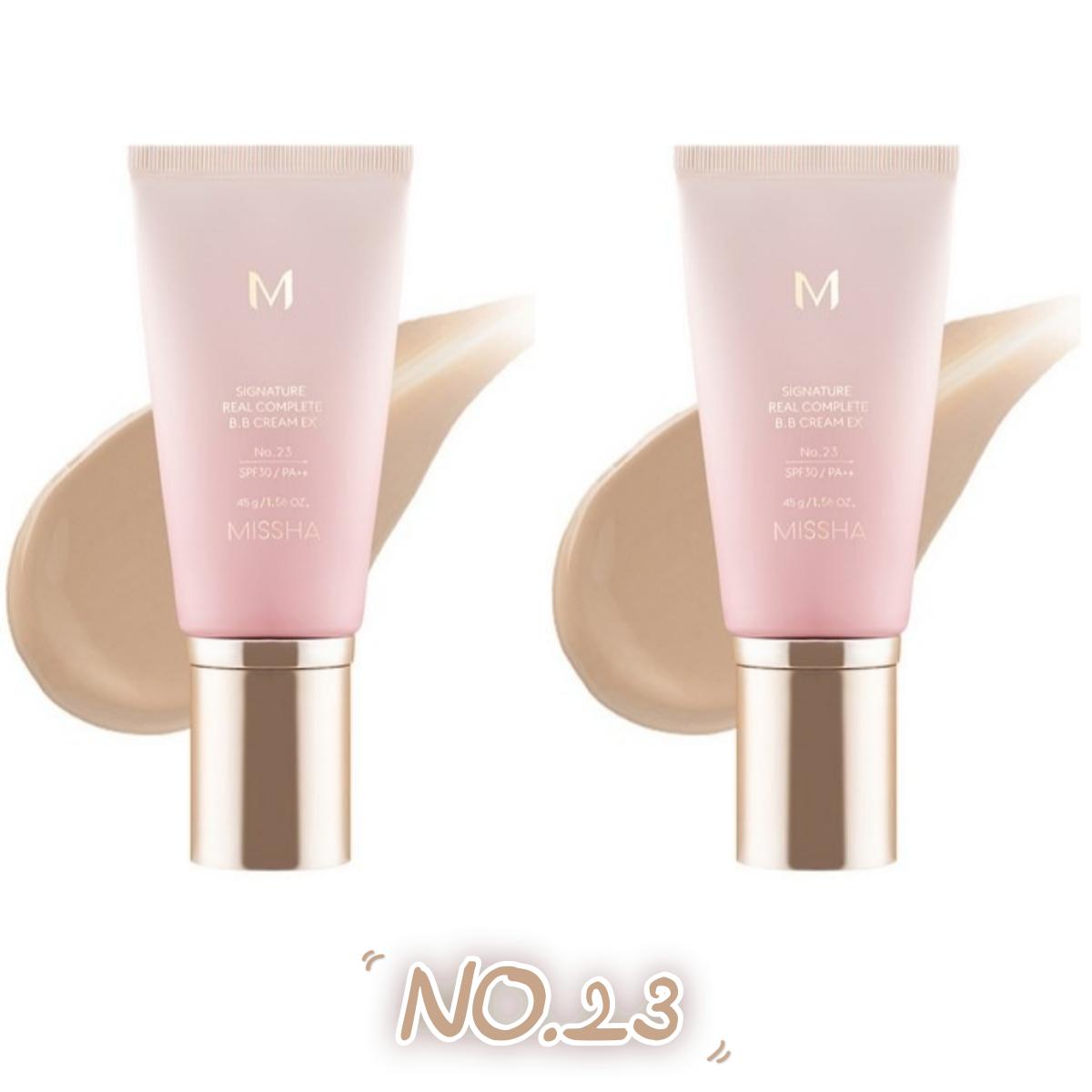 

[MISSHA] Signature Real Complete BB Cream EX SPF30 PA++ 45г (Выберите №21, №23) 45g (NO.23) X 2PCS