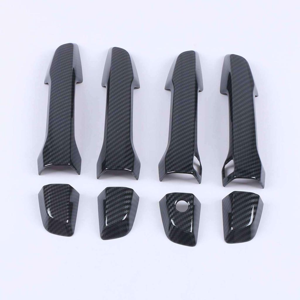 For Honda CR-V CRV LHD 2017 2018     ABS Chrome Glossy Black Auto Door Handle Cover Trim Car Styling Accessories