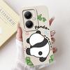 For Vivo Y27 4G Case V2249 Lovely Panda Cartoon Cover Shockproof Soft Silicone Phone Case For Vivo Y27s Y 27 S VivoY27 5G Bumper