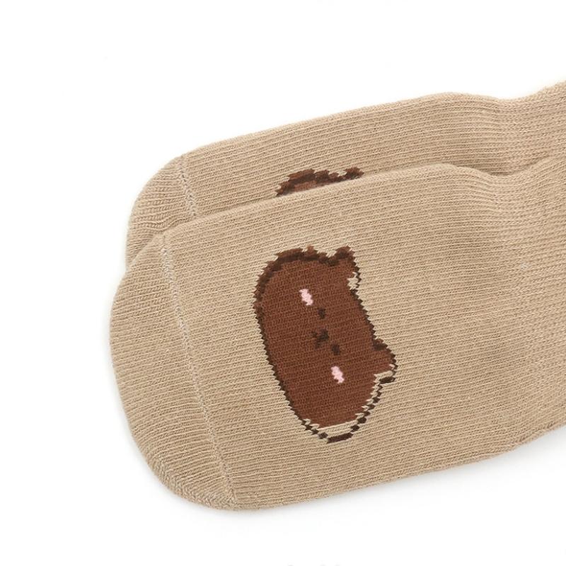Kids Non-Slip Socks Cute Cartoon Pattern Toddler Boys Girls Children's Floor Socks Comfortable Cotton Socks for Infant Newborn