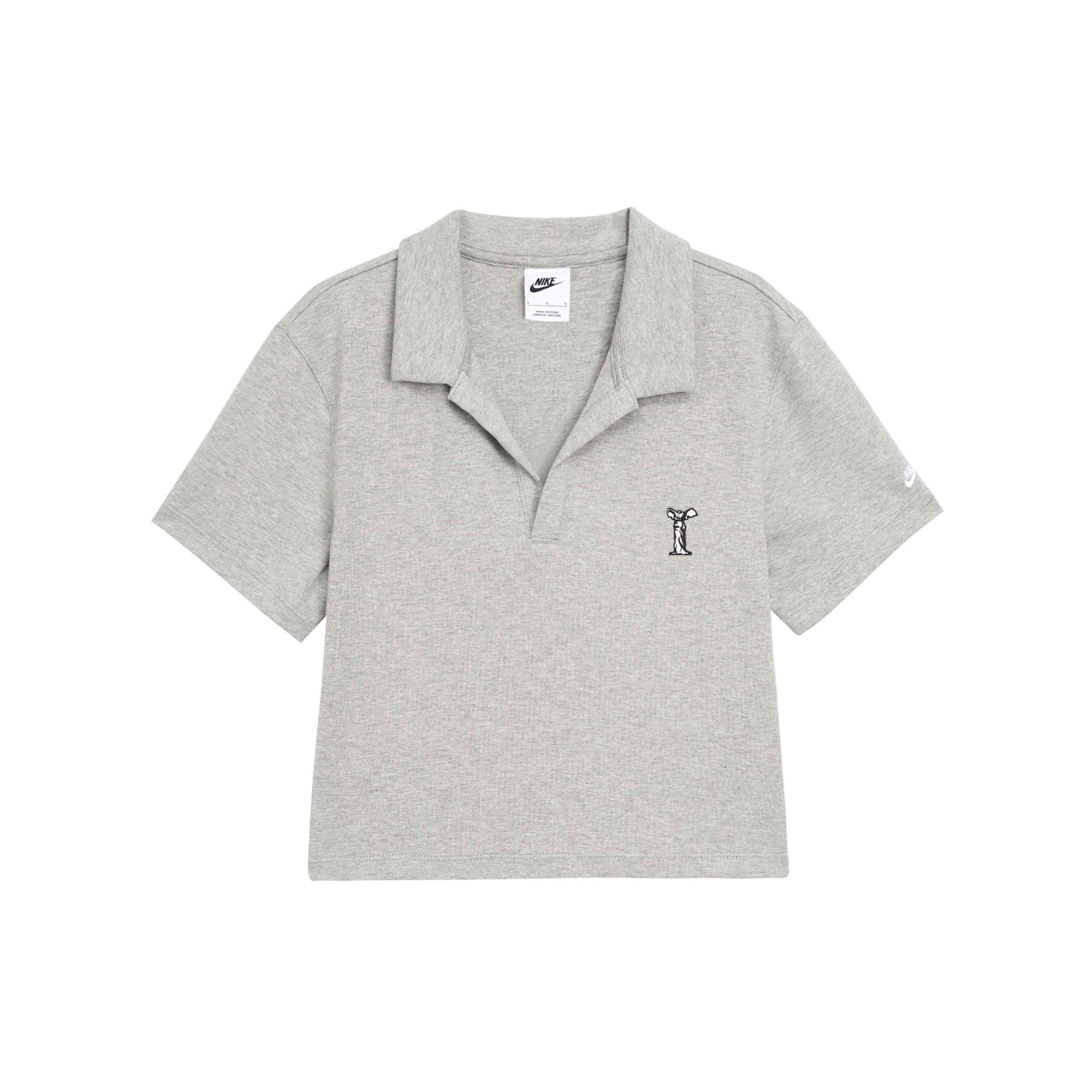 

New Nike T Shirt Women s Toned Dark Gray HJ6852-063 S