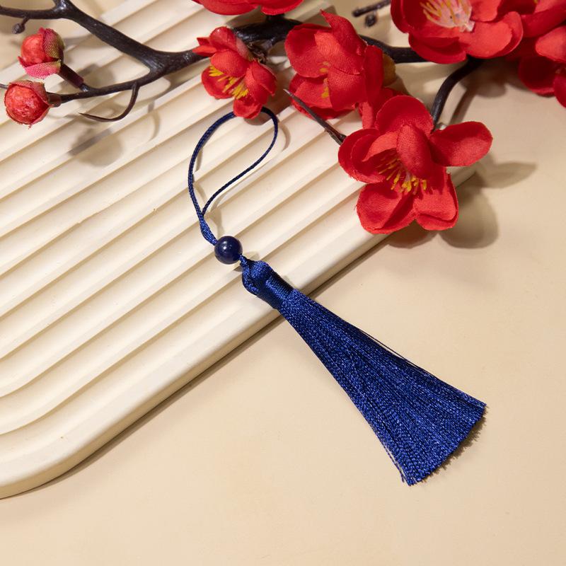 Yuxiao 7Cm Small Fringed Ear Beaded Thin Thread Bookmark Hanging Ear U Disk Sachet Sachet Pendant Fan Pendant
