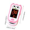 Child Fingertip Blood Oxygen Saturation Monitor with LED Screen Digital Readings