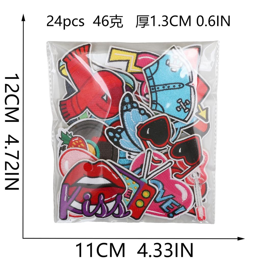 Taylor Cd Embroidery Cloth Sticker Singer Patch Sticker Music Butterfly Disc Computer Embroidery Chapter Bag Decoration Skirt Embroidery Label