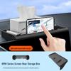 Compatible with BMW X5 LX3 iX1 Center Console Silicone Storage Box for New 3 & 5 Series - Rear Screen Decoration.