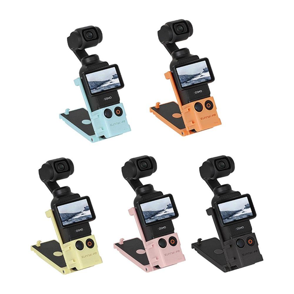 Upgraded Magnetic Adjustable Mount Stand Tabletop & Cycling Clip Holder For DJI Osmo Pocket 4 3 Vlog Gimbal Camera Accessories