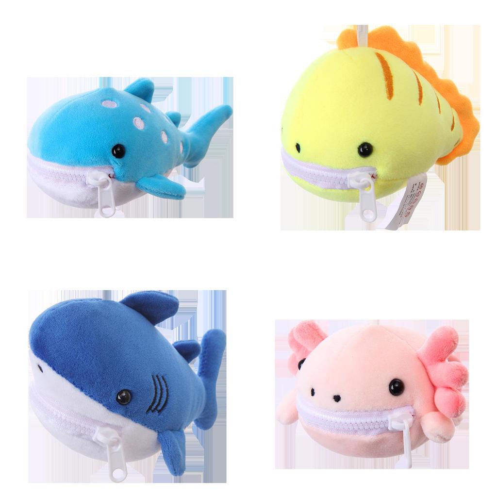 Marine Animal Shark Plush Toy With Pp Cotton Filling For Kids And Collectors
