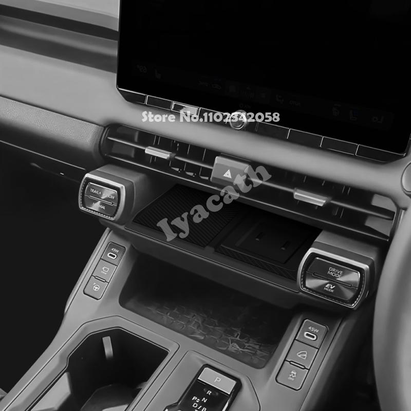 RHD FOR TOYOTA RAV4 RAV 4 2026 2027GR sport interior silicone pad Wireless charging Copilot tray front rear water cup holder pad