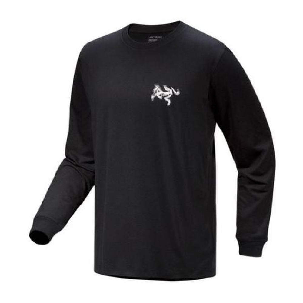 Arc Teryx Fw25 Crag Sl Cotton Bird Tile Shirt Ls Atpfm09537 OLIVE MOSS/EUPHORIA/SM(95)