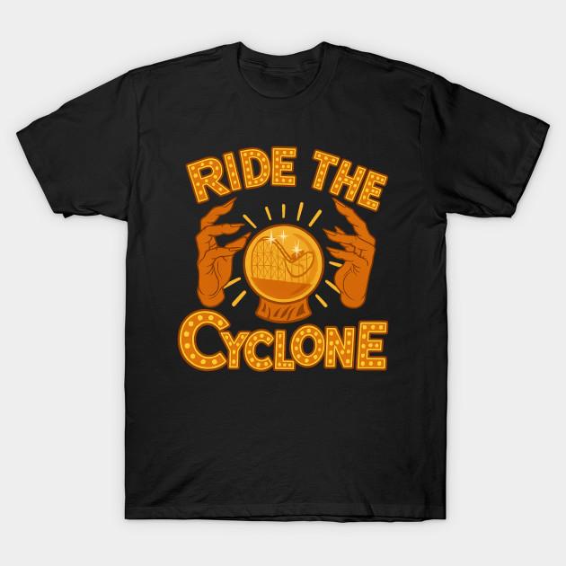 

Men Black Print T-shirt Montez Le Cyclone Essentiel – Ride The Rollercoaster Of Fate No-Cut Transfer Paper Print Cotton Tshir... 5XL