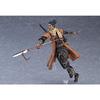 Max Factory Figma SEKIRO: SHADOWS DIE TWICE Wolf DX Edition Non-Scale Figure Black/Red 6.1in