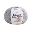 Iridescent Rainbow Mohair Silk Yarn - Hand-Knitted Hat, Sweater, Scarf, Shawl, and Coat Crafting Material