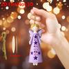 18 pieces of flat angel decorations (wooden 2D artificial decorations), used as hanging ornaments for Christmas trees
