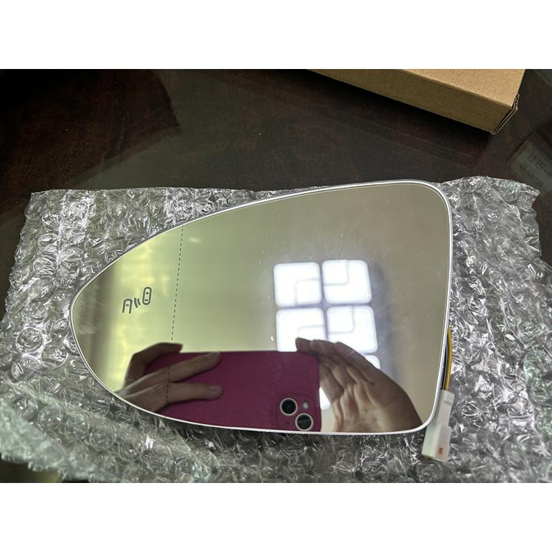Auto Heated Blind Spot Warning Wing Rear Mirror Glass Version For VW Jetta MK7
