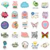 50 Mental Health Stickers Knowledge Education Stickers Suitcase Guitar Laptop Helmet Refrigerator Stickers