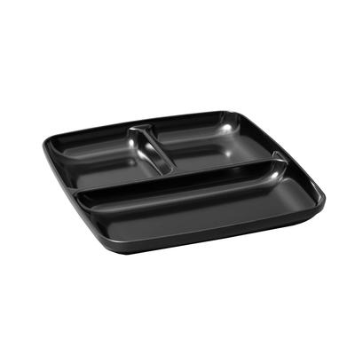 PEARL METAL Stapelbar Lunchtallrik Antibakteriell Rengöringsbeläggningsbehandlad Mikrovågsugnssäker Diskmaskinssäker Lätt Stöttålig Tillverkad i Japan Begränsad Upplaga