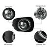 2PCS Car LED Fog Lamp For Mitsubishi Montero/ Pajero Sport 2010-14/L200/Triton 2013-15 Front Bumper Drive Light Assembly Kit 12v