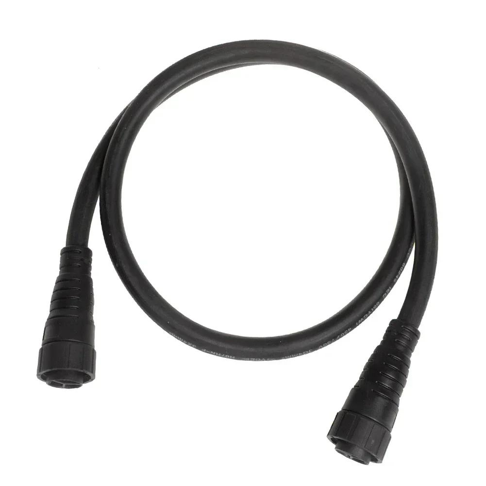 1 Stück M25 AC-Kabel 2M Stromkabel-Steckverbinder Verlängerungskabel für wasserdichte Netzgekoppelte Mikrowechselrichter 600W/1400W 450/750V Schwarz