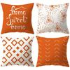 Home Sweet Home  Geometric Printed Pillows Pattern Cushion Cover Suitable For Sofa Bedroom Car Pillow Cover