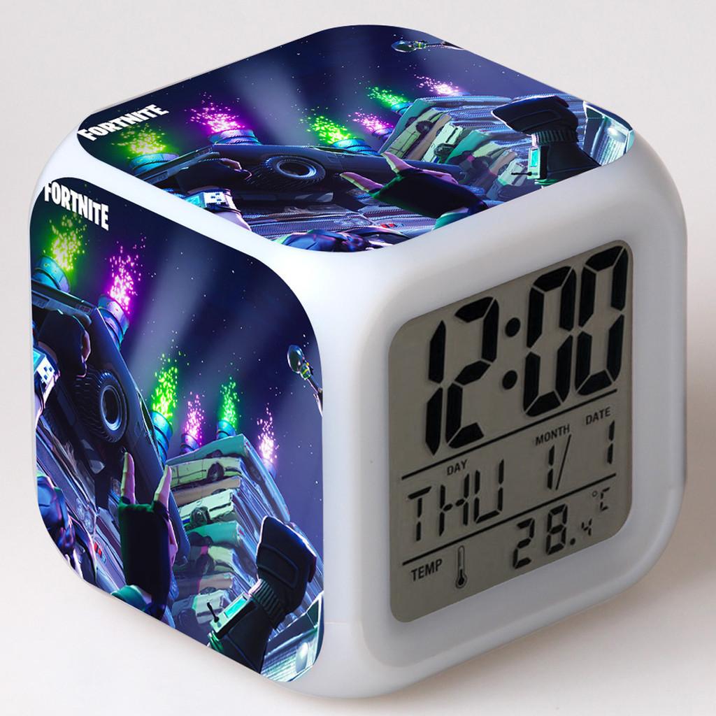 Multifunction 7color Digital Alarm Clock Led Watch Alarm Clock
