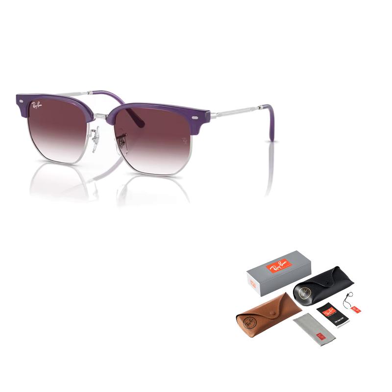 

RayBan Injection Molded Irregular Shape Sunglasses Kids Purple 47 фиолетовый