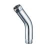 MXLA 45 Degree Shower Head Elbow Adapter Solid Stainless Steel Construction Polished Chromes Finish for Handheld Showers
