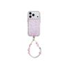 Pink Floral Chain Phone Case for iPhone 17 Pro Max - Compatible with 16 Pro and 15 Pro