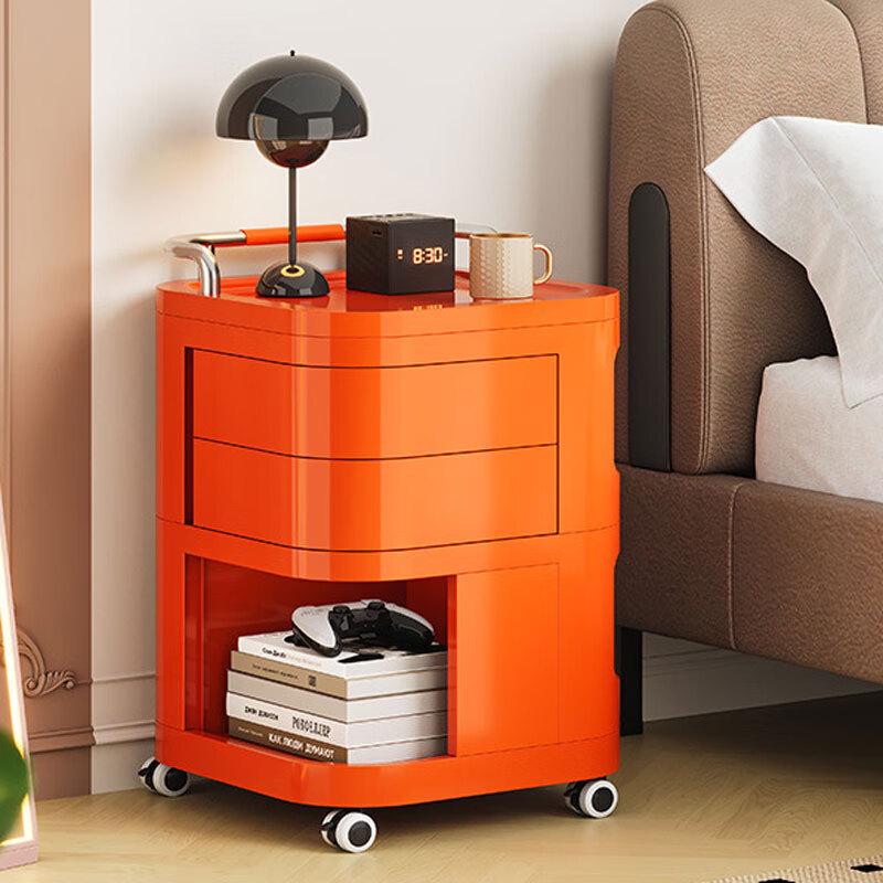 Многофункциональная пластиковая тележка для хранения Lubangxiong с ящиками