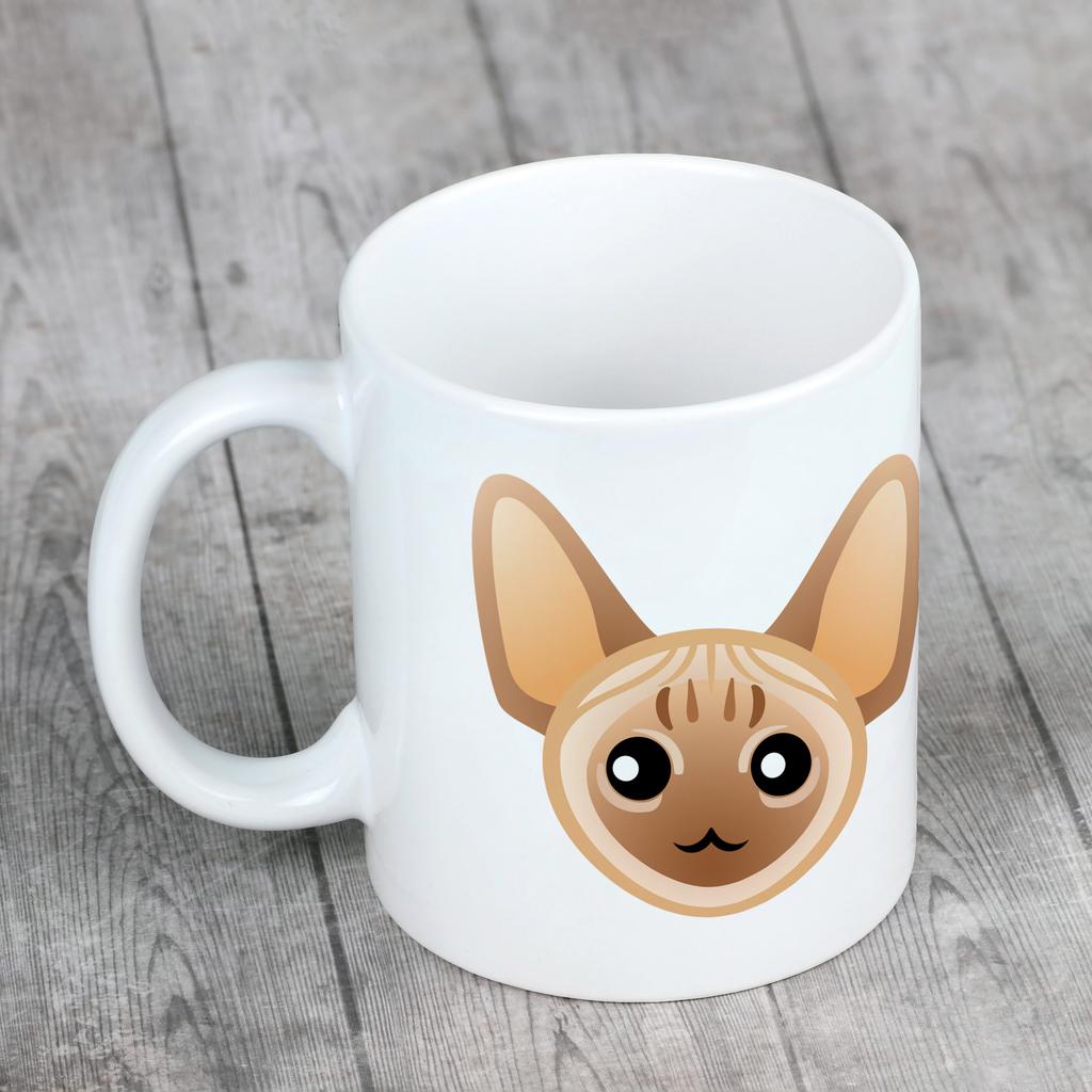 Devon Rex -Kubek Z Grafiką I Napisem Marki Art-Dog