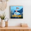 Haaland 5D Diamond Painting Round Diamond Rhinestones Mosaic Diamond Embroidery Wall Paintings Rhinestones Gift Frameless