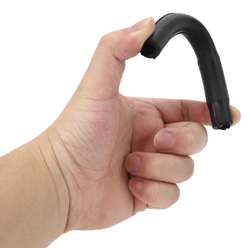 Potravinářská guma Krátká trubka Potrubí Příslušenství dojicího stroje Sada dojicích pohárů Díly 4ks Černá Krátká