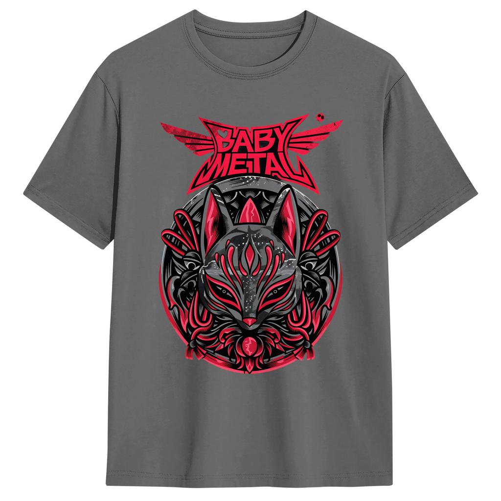 Babymetal World Tour 2026 Mens T Shirt  Funny Tee Shirt Short Sleeve Round Collar TShirts 100 Cotton 4XL 5XL 6XL Clothing