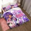 Luxury New 3D Print Aphmau Bedding Set Duvet Cover Set Single Double King Size Kawaii Cartoon Aphmau Bedroom Duvet Cover