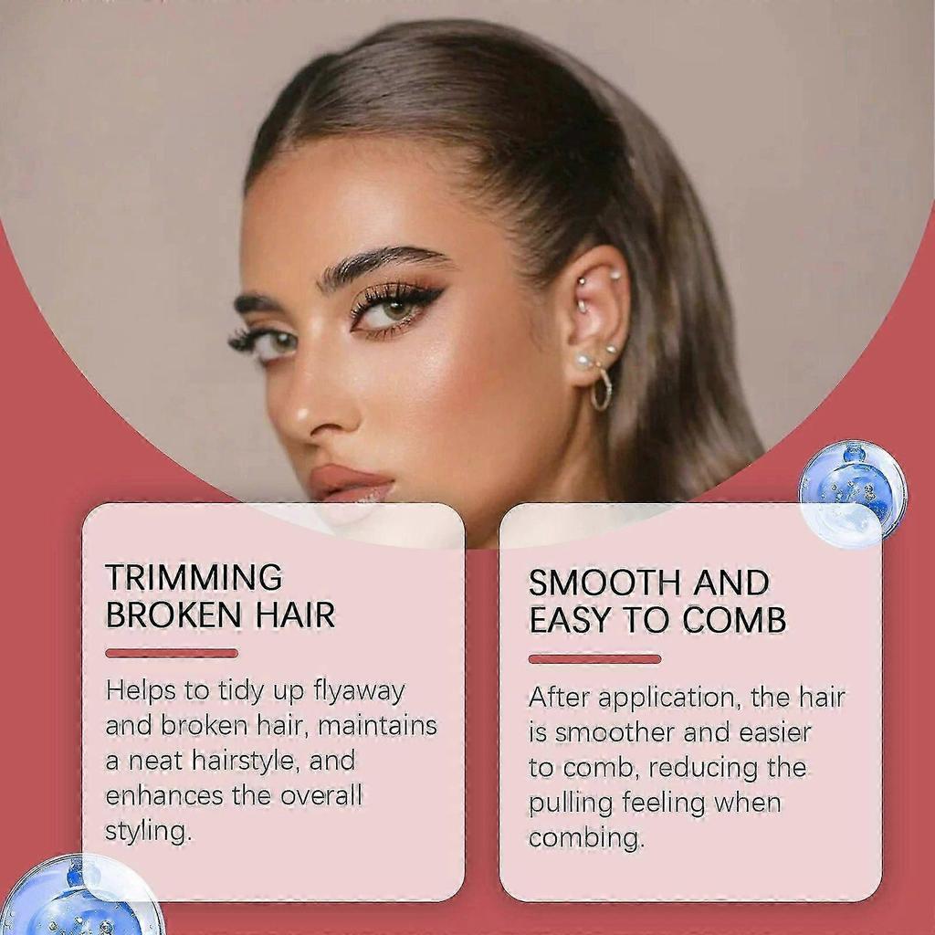 75g Professional Hair Wax Stick for Strong Hold Styling and Edge Control - Unisex