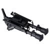 6-9 tommers karbonfiber svingbar benkstøtte Skyting Bipod Taktisk jaktrifle Bipod