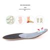 Unisex Leather Orthotic Insoles for Flat Feet: XO-Legs Support, Shock Absorbing, Breathable