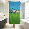 Serviette Mignonne Ben et Holly : Petit Royaume Qualité Hôtel Cinq Étoiles Écologique Ultra Douce Épaisse Serviettes de Bain
