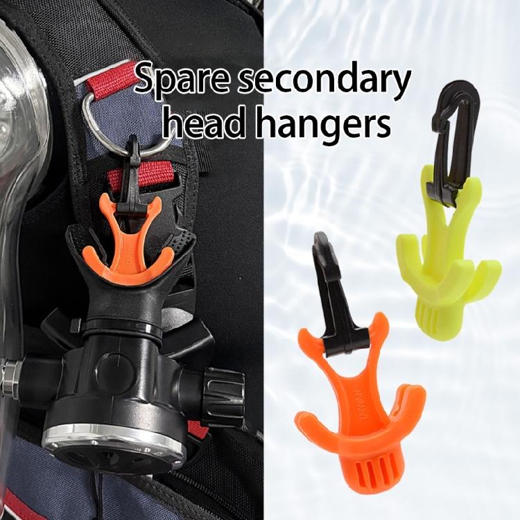 Professional Scubas Diving Regulator Holder Stabilizer Hook Securely Lock Space Saving Design Diving Equipment Hook