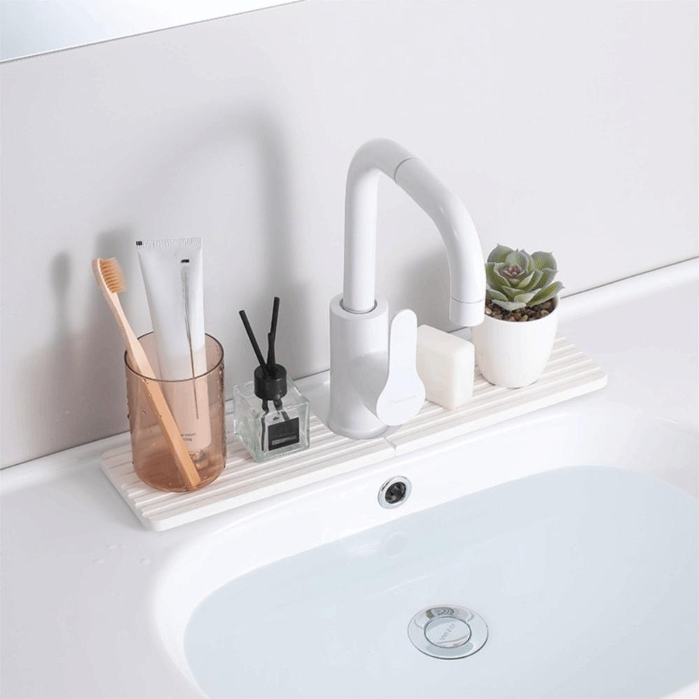 Rectangular Washbasin Quick Dry Hard Mat Anti-slip Quick-drying Sink Pad  Countertop