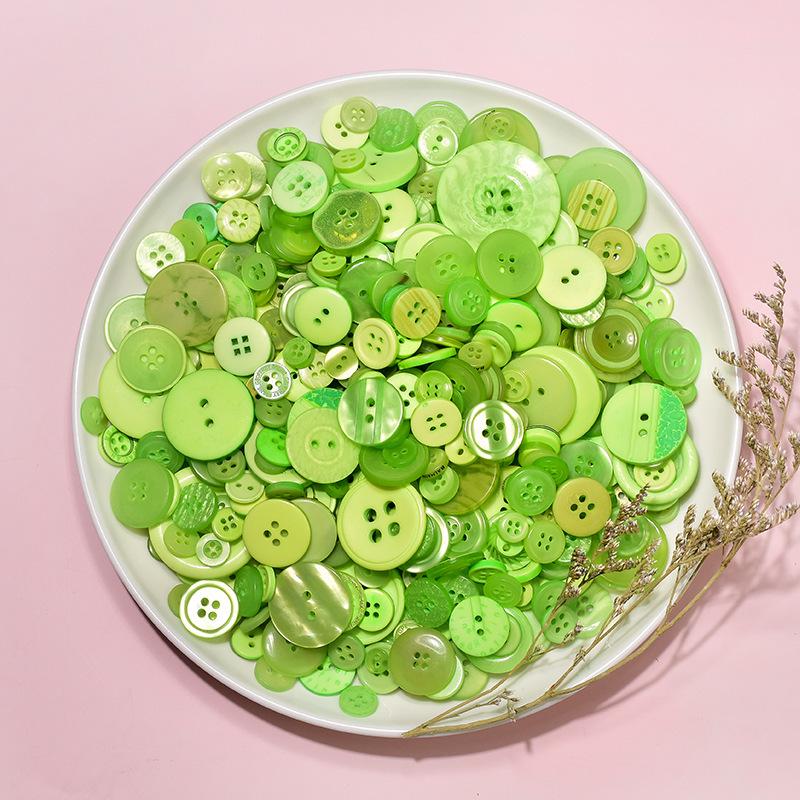 DIY Flower Bouquet Craft Kit: Resin Buttons for Creative Kids' Projects