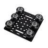2Pcs Gantry Plate Kit V Wheel Plate Aluminum Extrusion Accessories for CNC 3D Printer