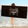 Rock Music Band G-Guns N Roses Microfiber Printed Beach Towel Mountain Climbing Yoga Beach Swimming Running Absorbent Soft Towel