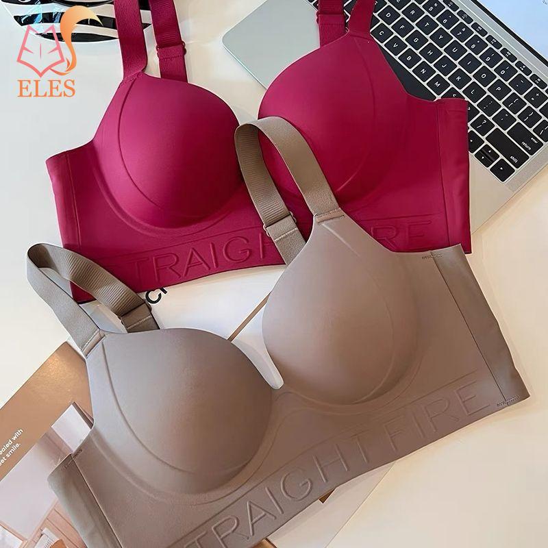 Womens Seamless Wireless Comfort Bra with Soft Support No Underwire Push Up Bra