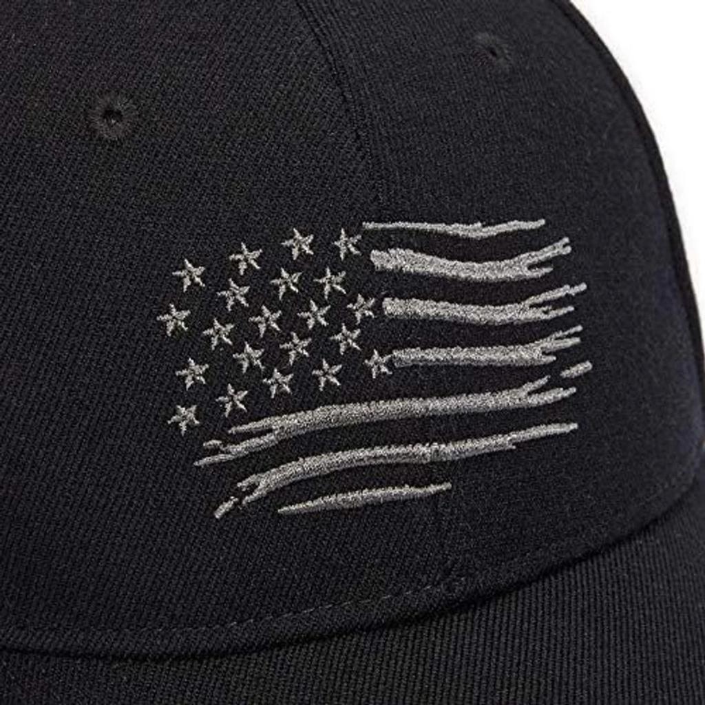 Baseball Cap Embroidered American Flag Cap