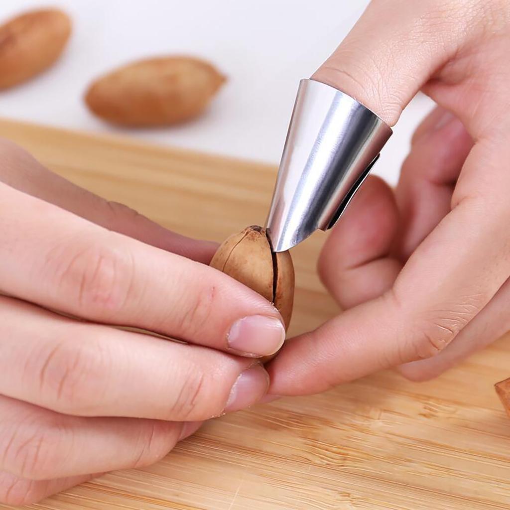 Stainless Steel Finger Guard Finger Hand Cut Hand Protector Vegetable Cutting Hand Protecter Tool Kitchen Cutting Accessories