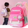 Spliced Color Printed Children Backpack Casual Outdoor Schoolbag Trendy