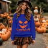 Women's Fashion Casual Comfortable Color Neck Long Sleeve Sweatshirt for Fall Winter