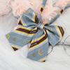 Jk Japanese Plaid Korean Version Of Collar Flower Graduate Female Collar Flower College Wind Streamer Jk Bow Shirt Accessories Sailor Suit