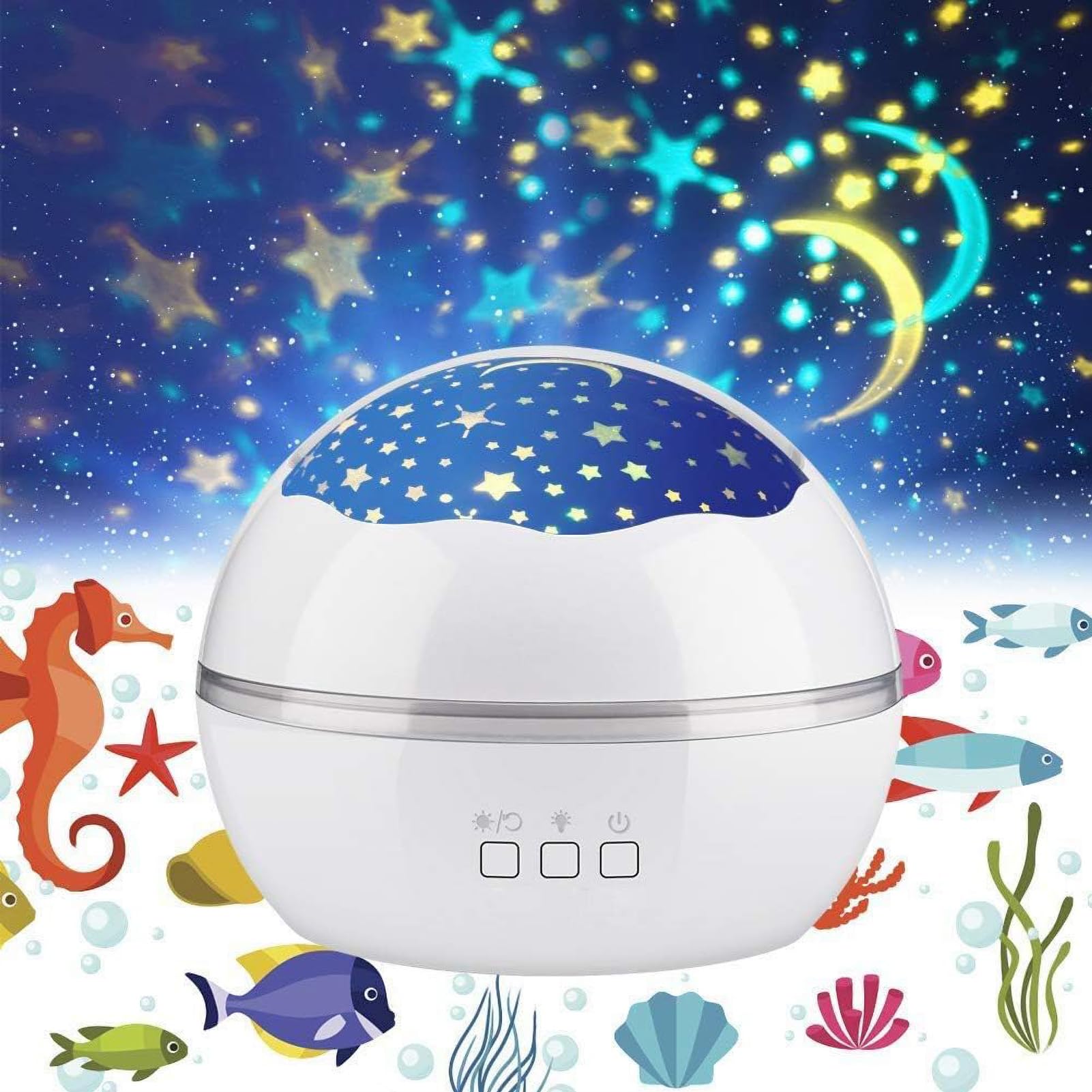 

ROBOT PLAZA Planetarium Projector for Home and Kids, Star Projector, Ceiling Starry Sky Light Projection Toy, Birthday Gift, Kids Night Light