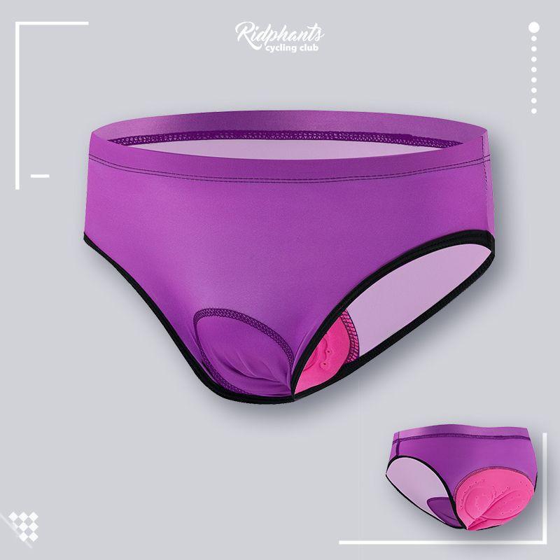 Biancheria Intima da Ciclismo da Donna con Imbottitura in Gel Traspirante Asciugatura Rapida Pantaloncini per Cyclette Indoor e Ciclismo Outdoor